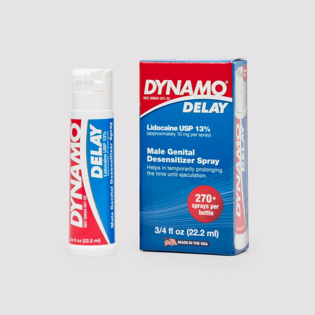 Screaming O Dynamo Delay Spray | Lidocaine 12% male genital desensitizer